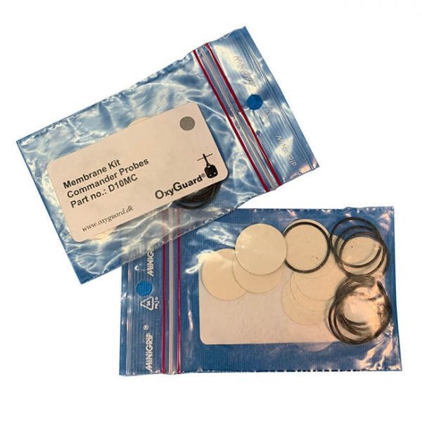 Membrane and o-rings 10pk for Commander/Pacific DO Sensors